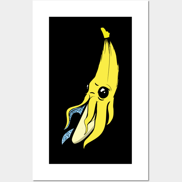 Cute banana Wall Art by Farida design